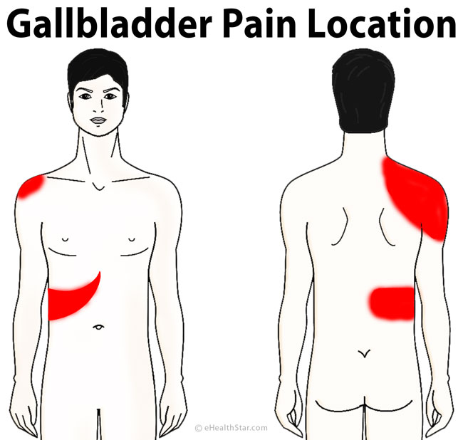 Why does your back hurt around the right shoulder blade when you take a deep breath?