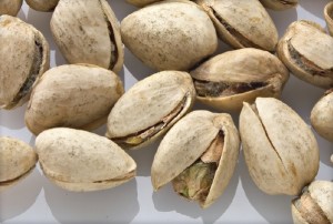 Picture of mold on pistachios